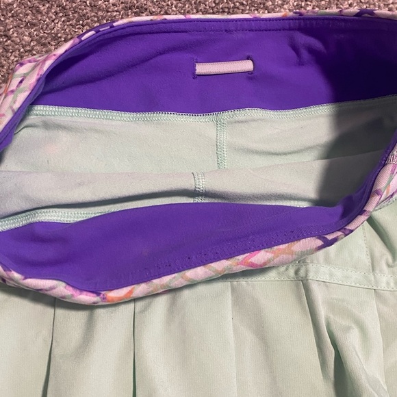 Ivivva Set the Pace Ruffle Tennis Skirt Skort Girl's Size 14 - Picture 7 of 8